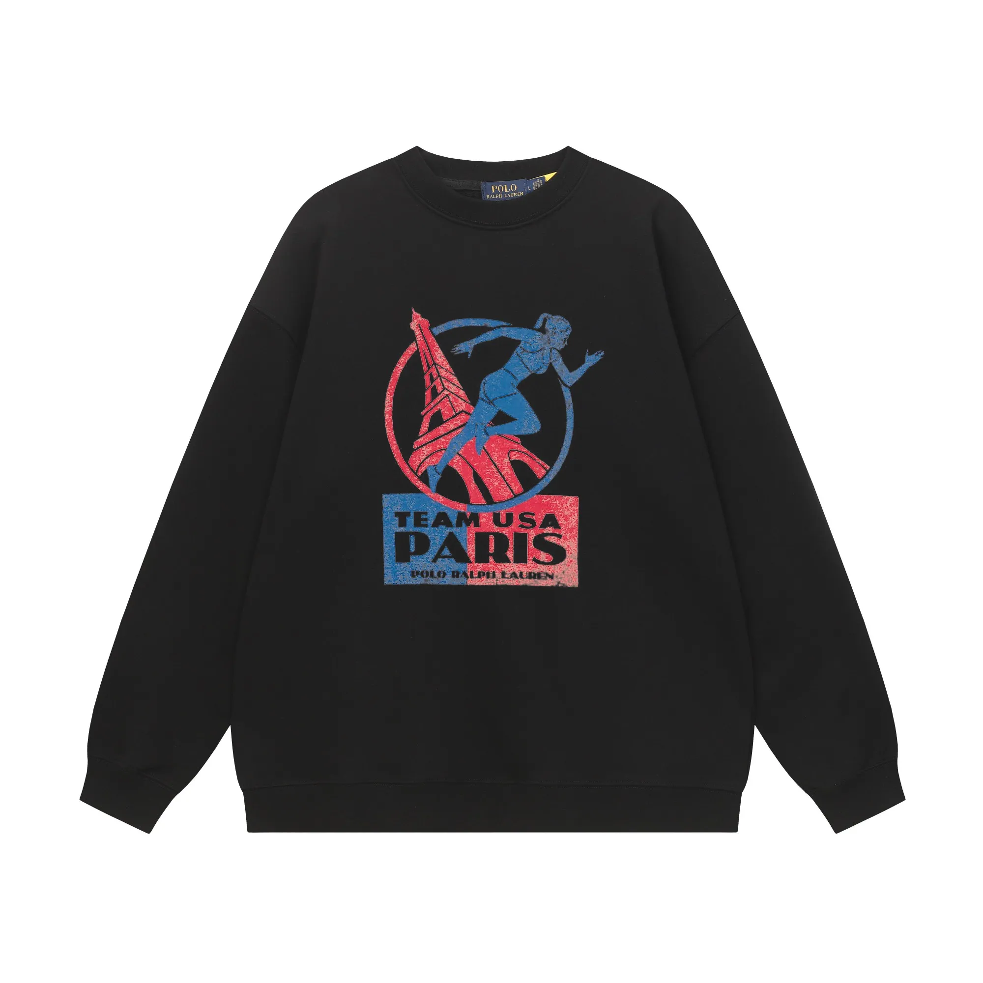 P200 Long-term stock] RalphLauren/Ralph Lauren 2025 autumn and winter new bear letter print 420g heavy large terry sweatshirt Ralph Lauren's age-reducing item, the coat fabric is made of 85% cotton ➕15% polyester, which not only retains the softness, comfort and breathability of cotton, but also adds the wear resistance and wrinkle resistance of polyester fiber, making the clothes more durable and easy to care for. Even in slightly cooler weather, you won't feel stuffy when wearing it. This kind of fabric has a natural crisp feel and is not easy to pill or deform. The bear on the chest is printed with English letters. It is full of color, full of three-dimensionality, and lifelike, adding a bit of liveliness and interest to the whole sweatshirt. There is no pressure to dress, regardless of age or gender. Complete accessories! Color: black, white, navy blue, light floral gray Size: M-L-XL-XXL